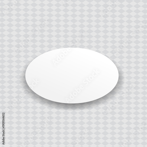 Isometric White Circle