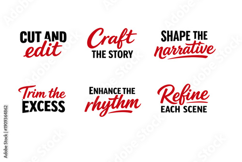 Inspiring filmmaking tips: cut, craft, shape, trim, enhance, refine