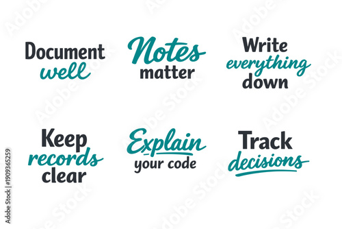Effective documentation tips: notes, writing, records, code, decisions