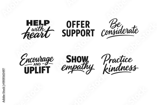 Inspirational phrases for encouragement and support