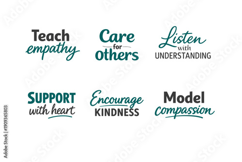 Empathy and compassion messages for community support and kindness