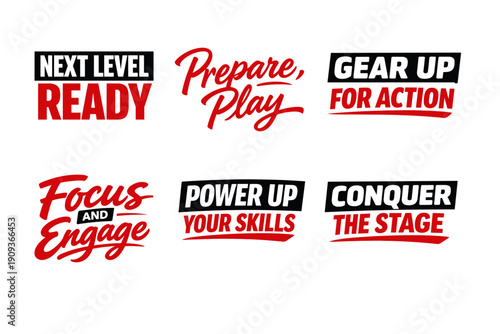 Motivational phrases for performance and skill development