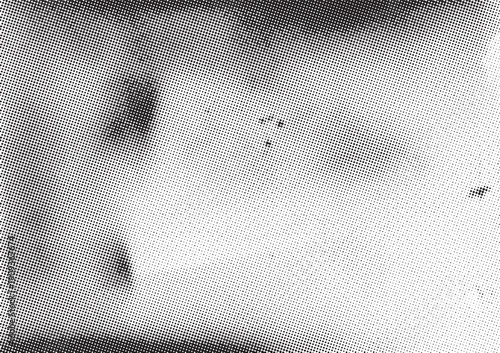 Recurso de fondo con texturas de semitono de color, en tonos grises oscuros, recurso de diseño de papel manchado. En formato rectangular alargado con espacio para texto o imagen