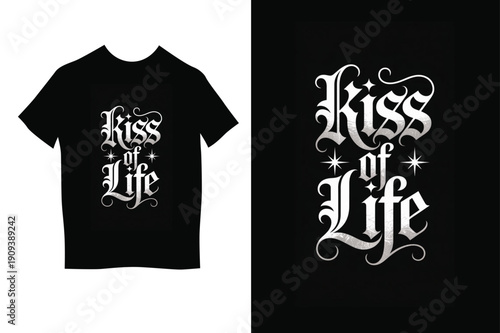 Open Your Eyes Typography T-Shirt Design