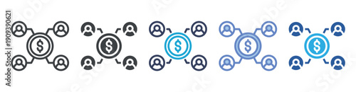 Sharing icon set multiple style collection