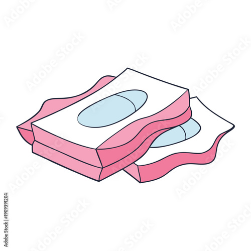 A sanitary napkin is a soft, absorbent pad worn in underwear to absorb menstrual flow, keeping you comfortable, dry, and protected throughout the day or night.
