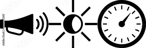 Sound Light and Measurement Technical Control System Icon