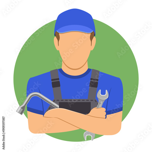 Car Mechanic Concept