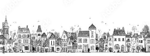 old town in the city