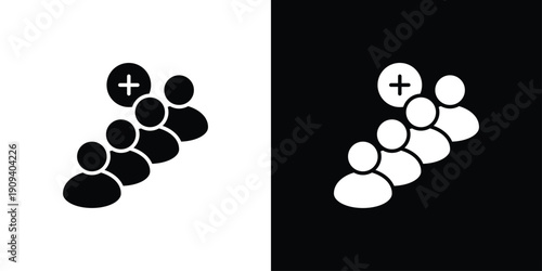 Queue Icon Sheet Multiple Style Collection Isolated Vector