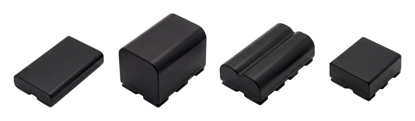 Camera battery pack set.