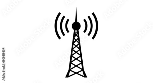 Cell Tower Radio Communication.
