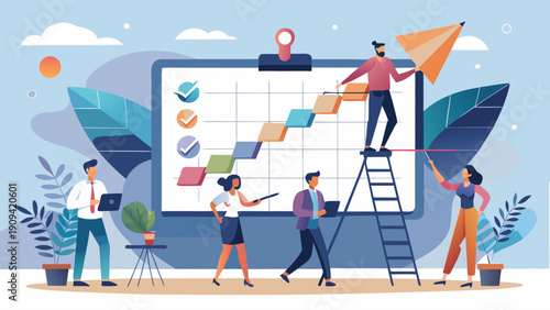 business man on the beach