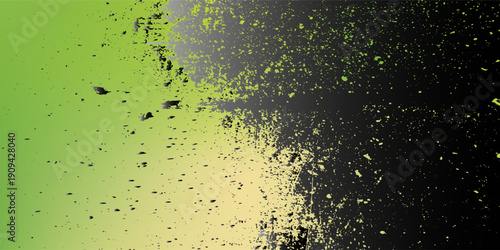 Modern Yellow green gradient background. Simple soft abstract vector texture. Spring season stories set. Nature vertical vector bg. Springtime gradient stories design concept