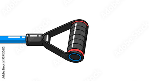 Closeup of Roller Massage Tool Attachment.