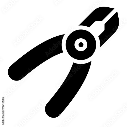 Pliers Hand Tool line icon