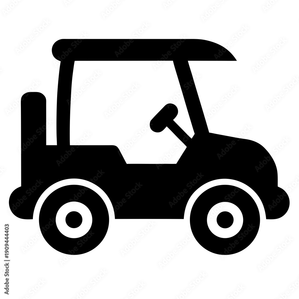 Fototapeta premium Car Icon Black Silhouette on White BackgroundSedan Car Icon Black Silhouette on White BackgroundModern Car Icon Black Silhouette on White BackgroundSports Car Icon Black Silhouette on White Back