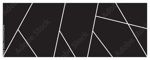 Photo collage template. Mood board grid. Square picture frame. Photography album layout. Vector illustration .EPs 10 .