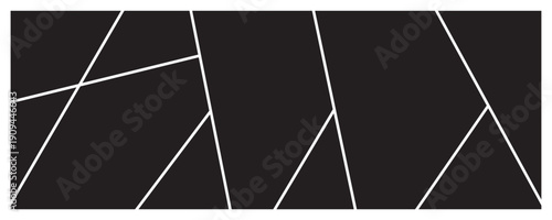 Photo collage template. Mood board grid. Square picture frame. Photography album layout. Vector illustration .EPs 10 .