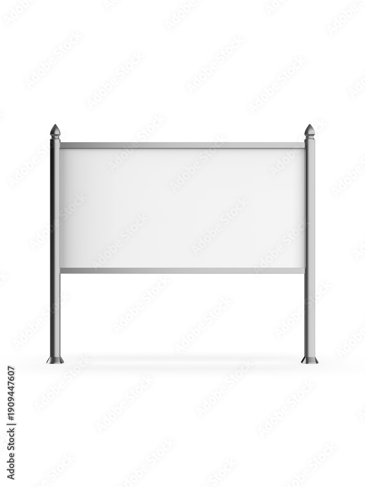 custom made wallpaper toronto digitalBlank horizontal outdoor signboard mounted between two classic posts with decorative finials. The clean white panel provides ample copy space for real estate listings, property signs, business adverti