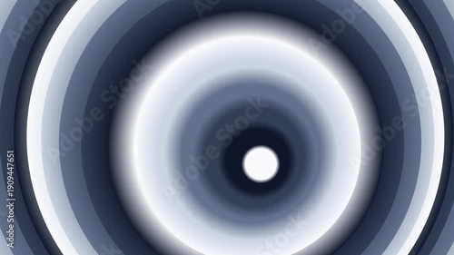 motion radial Horizontal Abstract concentric circles pattern animation