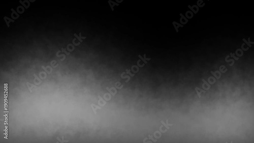  smoke slowly floating through space against transparent background.
