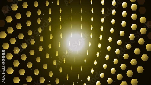 Solar Dyson Sphere Core 4K Seamless Loop