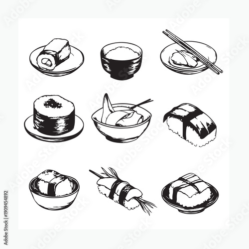 japanese food icons