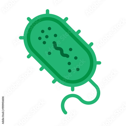 Bacteria icon vector. Virus illustration sign. microbe symbol.
