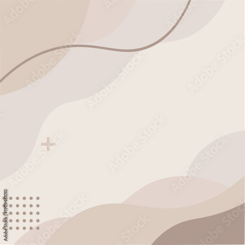 Soft Earth Tone Minimal Abstract Background with Copy Space