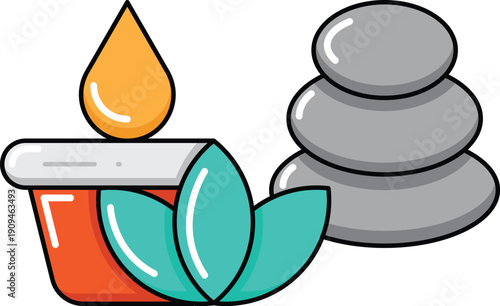 design spa illustration icon