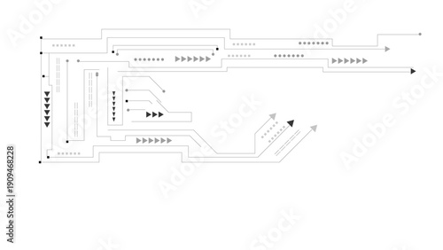 Vectors Abstract connecting lines and dots. Abstract hi-tech futuristic, digital engineering, science technology   digital future technology concept. Digital tech with plexus and space for your text.