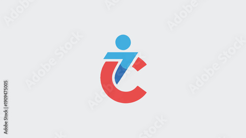 A minimalist logo design featuring a stylized figure integrated with a letter C (3)_traced