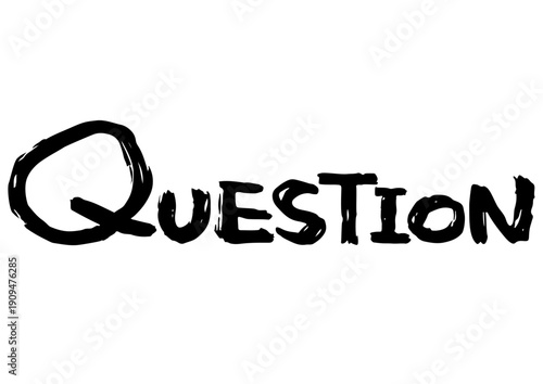 アイキャッチに便利な手書き文字「question」