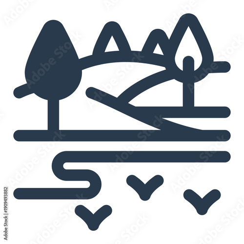 Grassland ecosystem open plains habitat