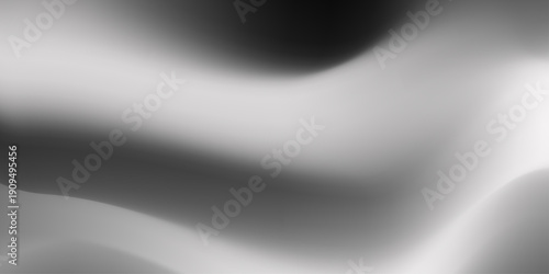 Abstract color gradients trendy backgrounds. Abstract black and white wavy background with blurred gradient and texture ..

