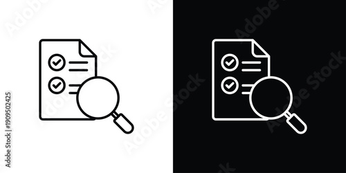 Review Icon Sheet Multiple Style Collection Isolated Vector