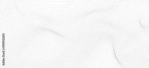 Wallpaper Mural Simple beautiful black and white shadow halftones retro pop art funky urban colorful comic book. Dotted halftone gradient texture. Vanishing polka dot background abstract modern Torontodigital.ca