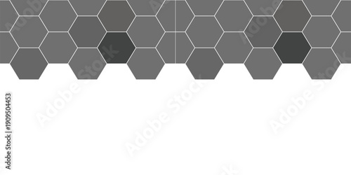 seamless pattern with hexagonal frame background.eps