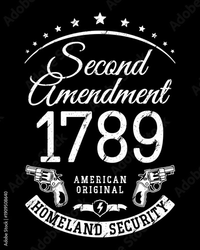 Second Amendment 1789 The American Homeland Security Simply Design