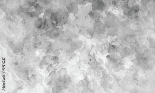 Artistic smoke fusion forming a mysterious and dramatic scene