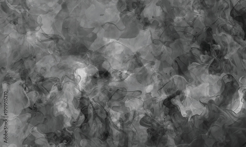 Swirling mist patterns shaping a textured and dynamic composition