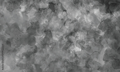 Dynamic vapor flow forming a powerful monochrome composition