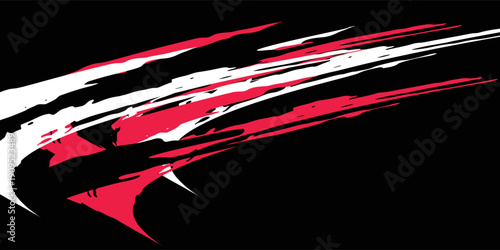 Abstract background with raw jagged spike pattern and with some copy space area