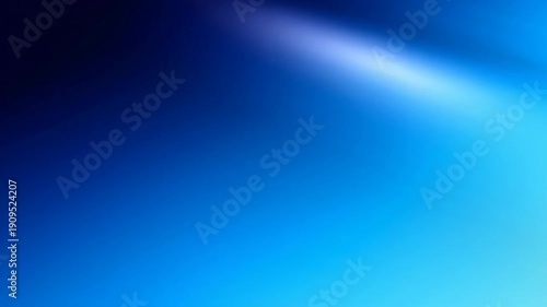 Gradient of dark to light blue abstract background transition effect