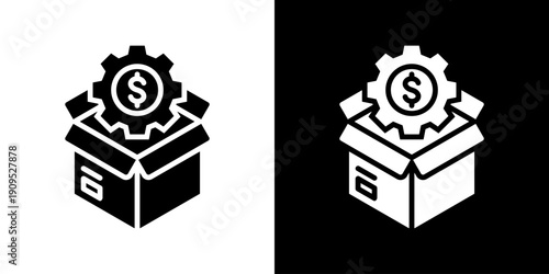 Product Management icon set multiple style collection