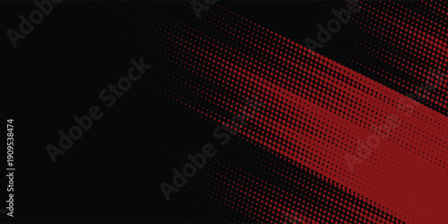 Halftone dots red and blue color pattern gradient grunge texture background. Dot pop art comic sport style vector illustration. modern background