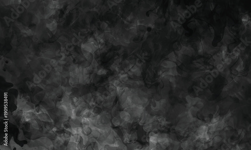 Dark flowing mist creating a dramatic and textured environment