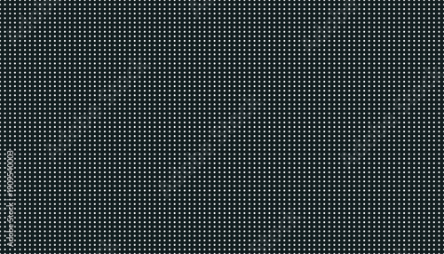 Digital LED dot grid pattern. Vector RGB panel texture with black and white pixel dots, electronic screen background for video wall, tech UI, displays and modern digital design