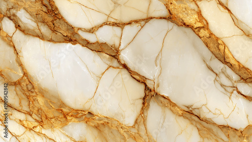 Beautiful white marble texture with brown veins pattern